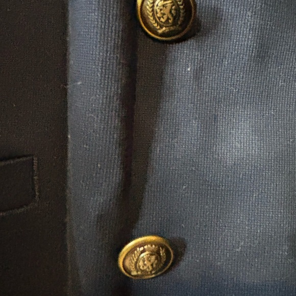 Tommy Hilfiger Navy Blazer with Crest - Picture 6 of 6